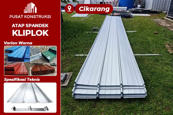 Harga Atap Spandek Kliplok Cikarang Harga Atap Spandek Kliplok Cikarang