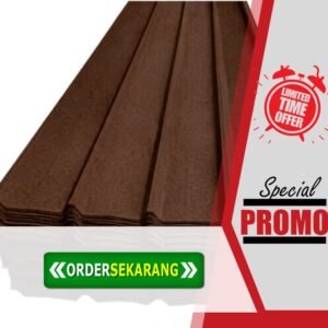 atap spandek pasir wana cokelat