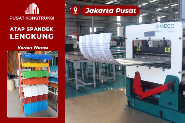 Harga Atap Spandek Lengkung Jakarta Pusat Harga Atap Spandek Lengkung Jakarta Pusat
