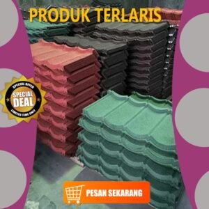 harga genteng metal bogor