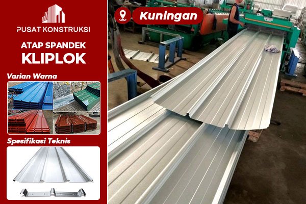 Harga Atap Spandek Kliplok Kuningan Harga Atap Spandek Kliplok Kuningan