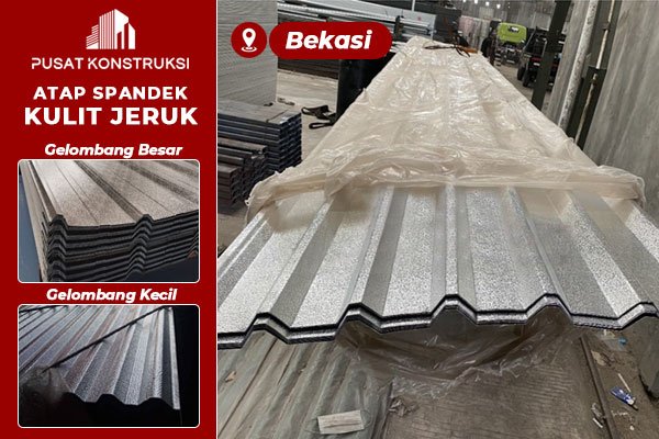 Harga Atap Spandek Alumunium Kulit Jeruk Bekasi Harga Atap Spandek Alumunium Kulit Jeruk Bekasi