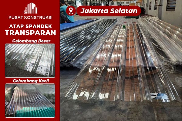 Harga Atap Spandek Transparan Jakarta Selatan Harga Atap Spandek Transparan Jakarta Selatan
