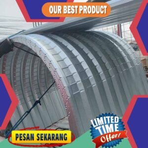 harga spandek lengkung serang