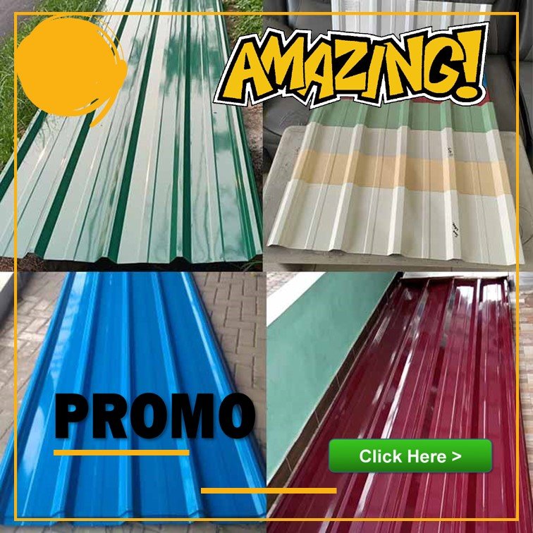 harga spandek warna ciamis