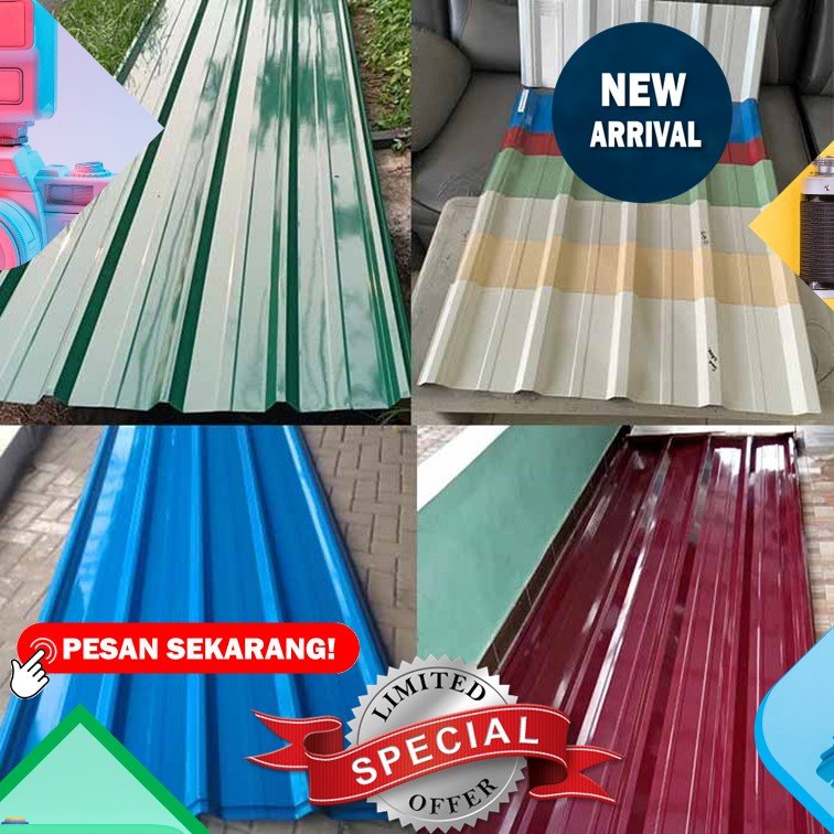harga spandek warna depok