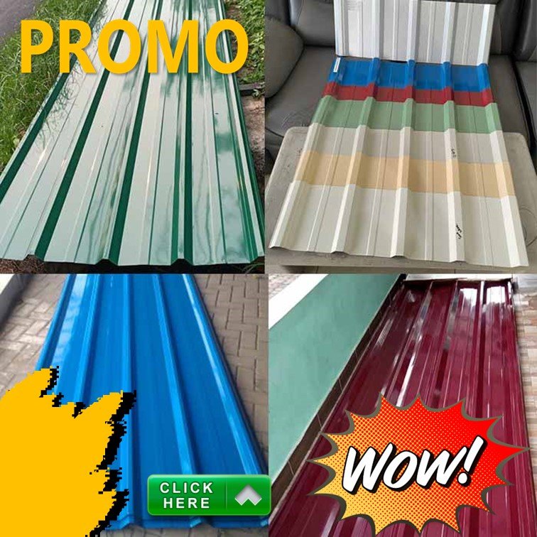 harga spandek warna garut
