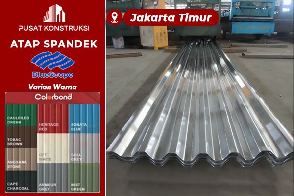 Harga Atap Spandek Bluescope Jakarta Timur Harga Atap Spandek Bluescope Jakarta Timur