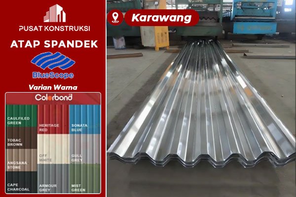 Harga Atap Spandek Bluescope Karawang Harga Atap Spandek Bluescope Karawang