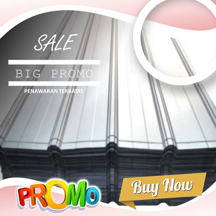 harga atap seng spandek bluescope jakarta timur