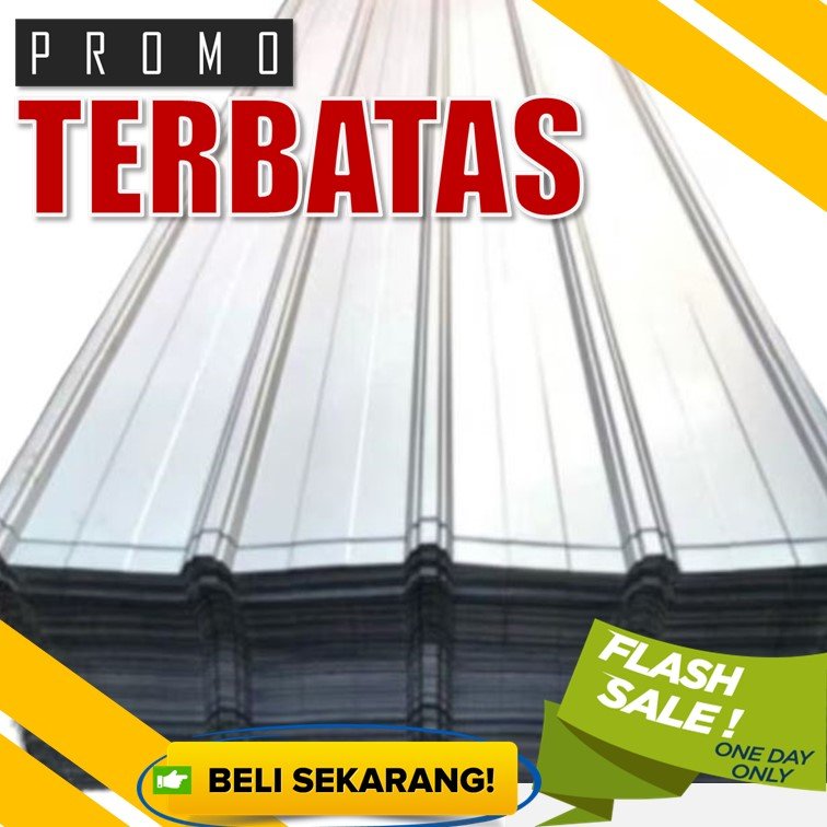 harga atap seng spandek bluescope subang