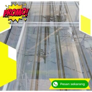 harga spandek transparan bekasi