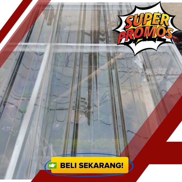 harga spandek transparan depok