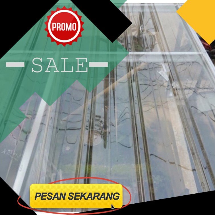 harga spandek transparan jakarta selatan
