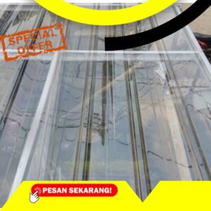 harga spandek transparan kuningan