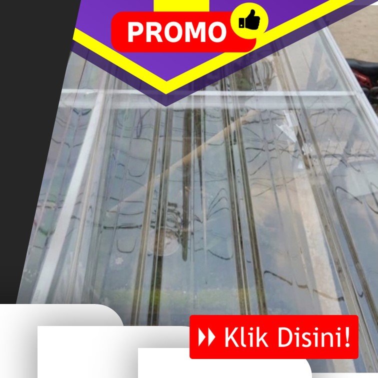 harga spandek transparan majalengka